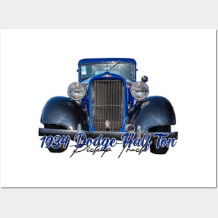 1934 Dodge Half Ton Pickup Truck Posters and Art